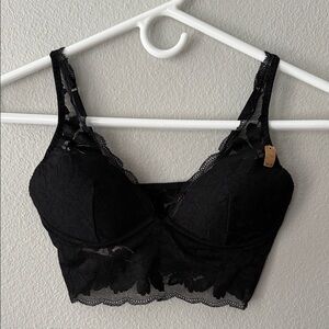 PINK Victoria's Secret Black Lace Bra